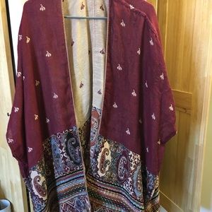 Super cute oversized kimono